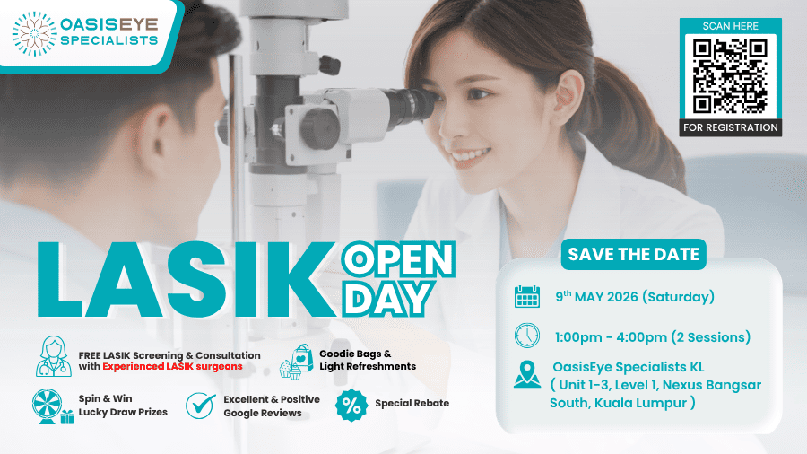 OasisEye LASIK Open Day Event Details on 9th May 2026