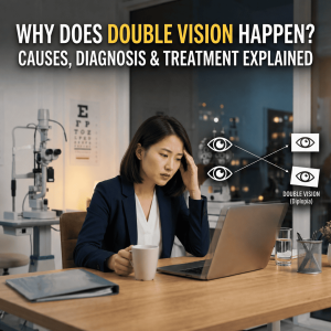 Why Does Double Vision Happen Causes, Diagnosis & Treatment Explained